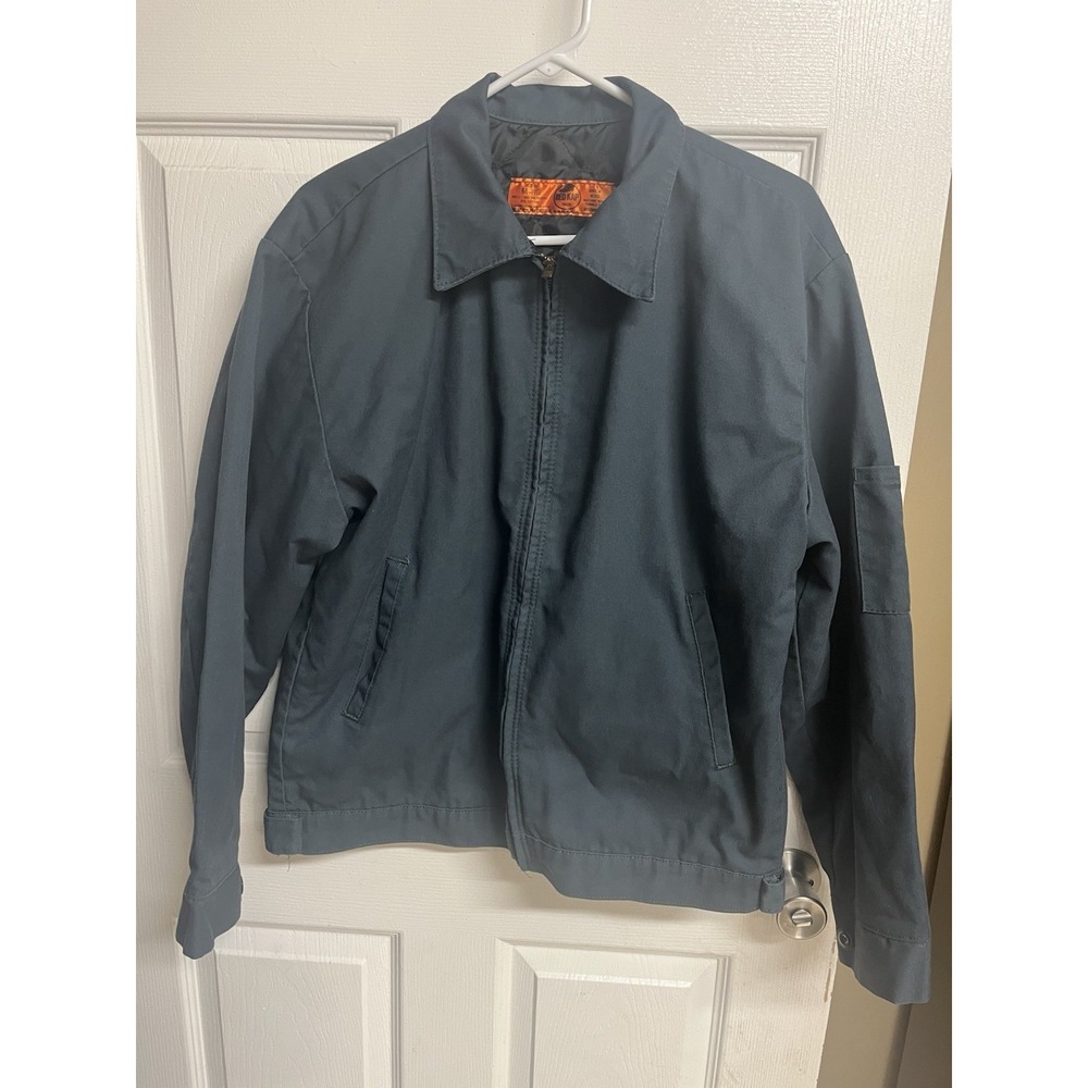 Red Kap JT23BG Unisex Work Jacket Dark Blue M RG Quilted Lining Polyester Cotton